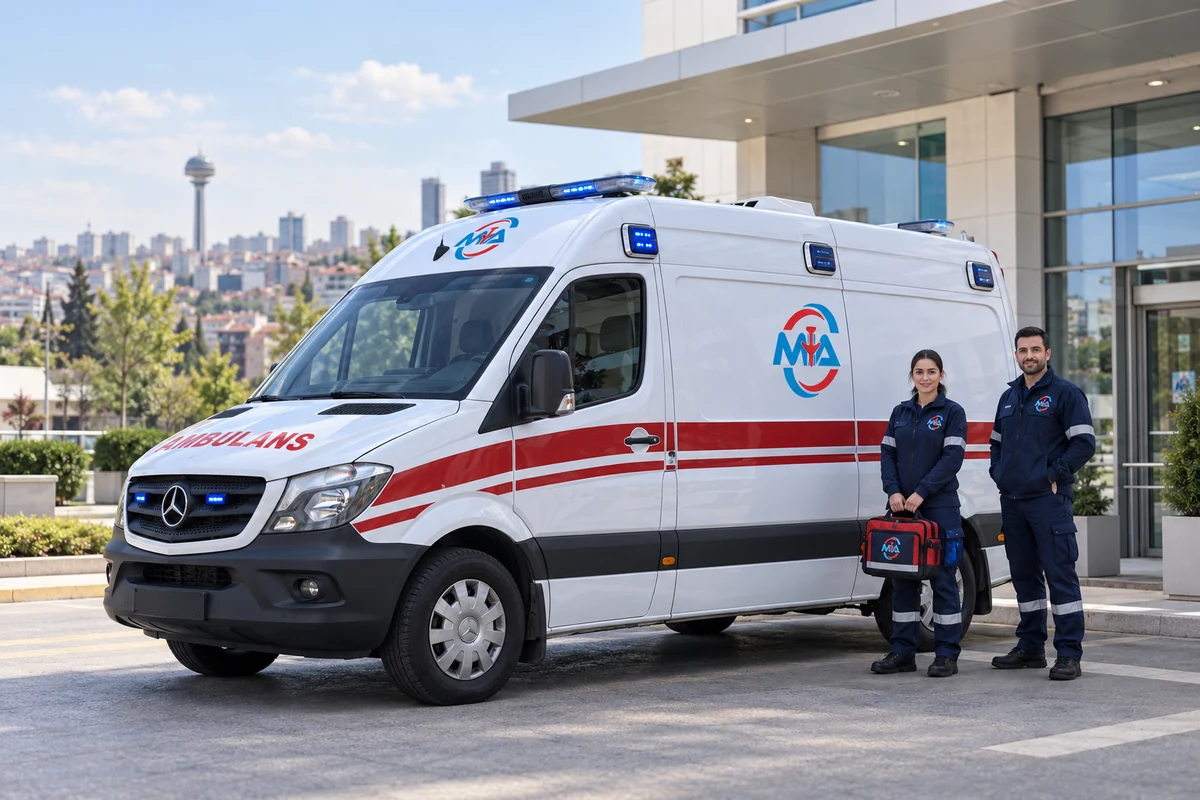 Ambulanzfahrzeug von Mia Ambulans